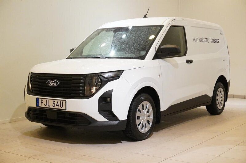 Vit (frozen white) Begagnad 2024 Ford Transit Trend Van | 274 625 kr (Marknadspris) - Bild 1/4