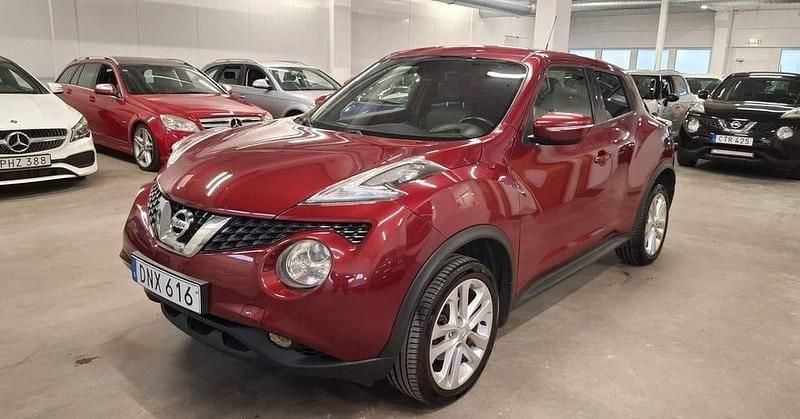Röd Begagnad 2017 Nissan Juke SUV | 85 000 kr (Marknadspris) - Bild 1/4