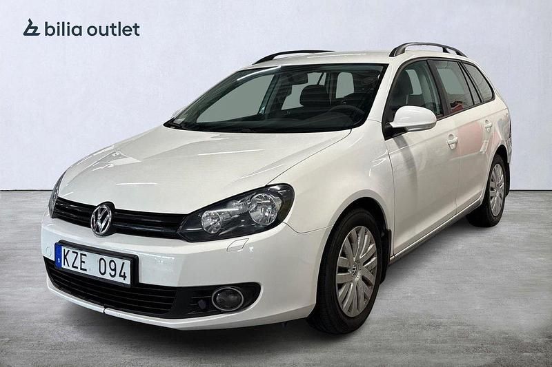 Vit Begagnad 2011 VW Golf Kombi | 45 000 kr (Bra pris) - Bild 1/4