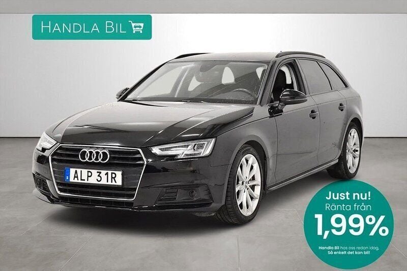 Svart Begagnad 2019 Audi A4 Proline Kombi | 224 900 kr (Marknadspris) - Bild 1/3
