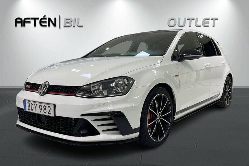 Vit Begagnad 2016 VW Golf VII GTI Clubsport Halvkombi | 269 800 kr - Bild 1/3