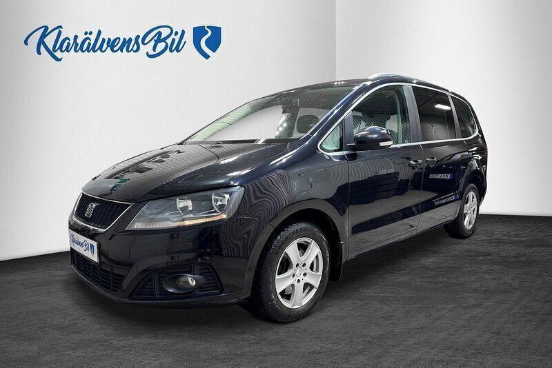 Svart Begagnad 2012 Seat Alhambra Ecomotive Minibuss | 119 900 kr (Lite dyr) - Bild 1/4