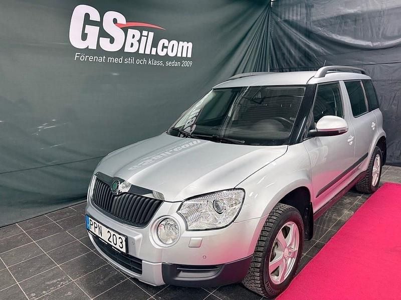 Silver Begagnad 2013 Skoda Yeti Experience SUV | 99 900 kr - Bild 1/4