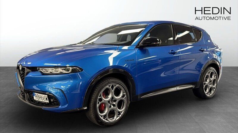 Blå (blue) Begagnad 2023 Alfa Romeo Tonale Veloce SUV | 499 900 kr - Bild 1/4