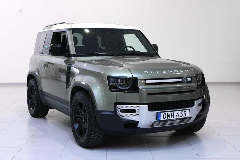 Begagnad Land Rover Defender HSE 301 HK (221 kW) 2021 Grön SUV