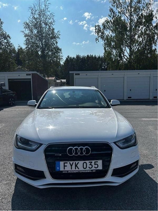 Vit Begagnad 2015 Audi A4 Sport Kombi | 115 000 kr (Superpris) - Bild 1/4