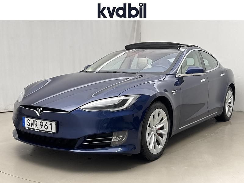 Blå Begagnad 2018 Tesla Model S Halvkombi | 340 000 kr (Bra pris) - Bild 1/3