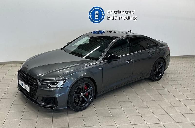 Begagnad Audi A6 S-Line 367 HK (269 kW) 2020 Grå Sedan