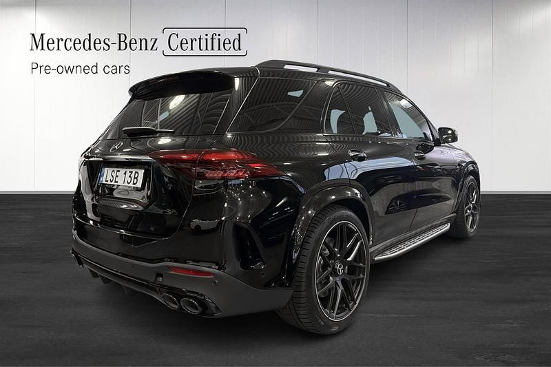 Ny Mercedes GLE53 AMG AMG 544 HK (400 kW) 2025 Svart Kombi