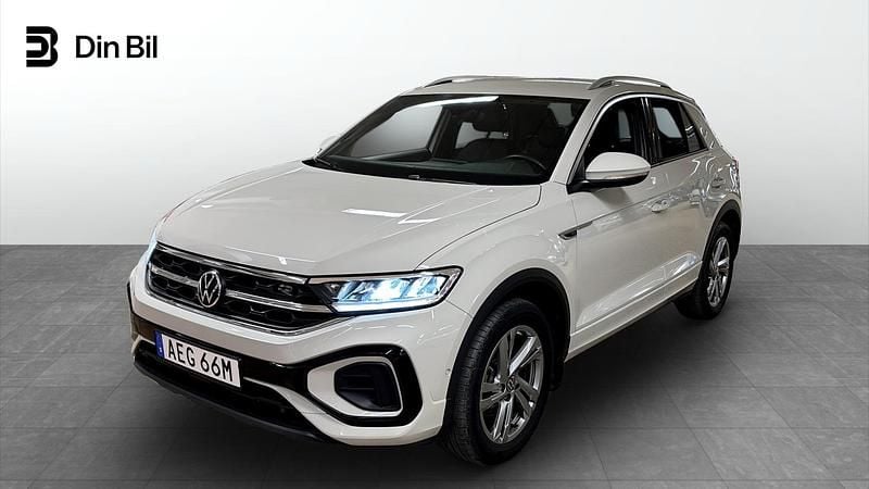 Begagnad VW T-Roc R-line 150 HK (110 kW) 2024 Ljusgrå SUV