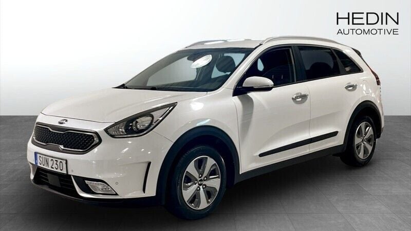 Vit (white) Begagnad 2018 Kia Niro 2 SUV | 224 900 kr - Bild 1/4