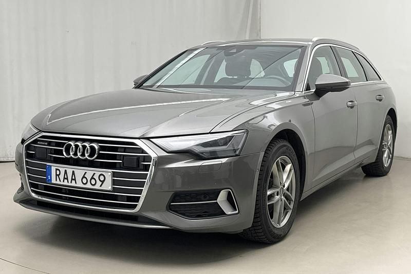 Grå Begagnad 2023 Audi A6 Sport Kombi | 319 000 kr (Superpris) - Bild 1/4