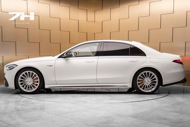 Begagnad Mercedes S63 AMG 803 HK (590 kW) 2023 Vit Sedan