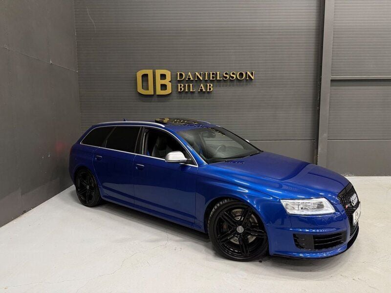 Blå Begagnad 2009 Audi RS6 Kombi | 319 800 kr - Bild 1/4