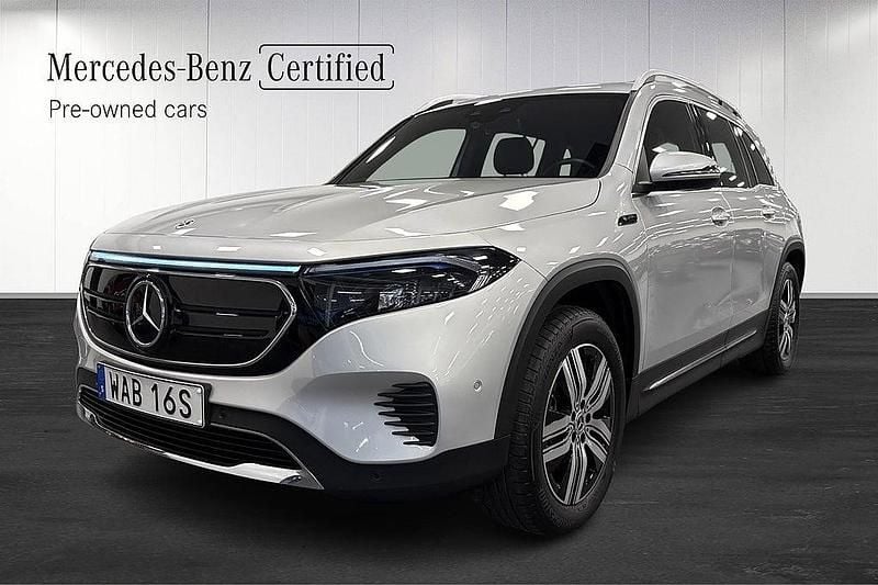 Silver Begagnad 2022 Mercedes EQB300 Progressive SUV | 365 000 kr (Bra pris) - Bild 1/4