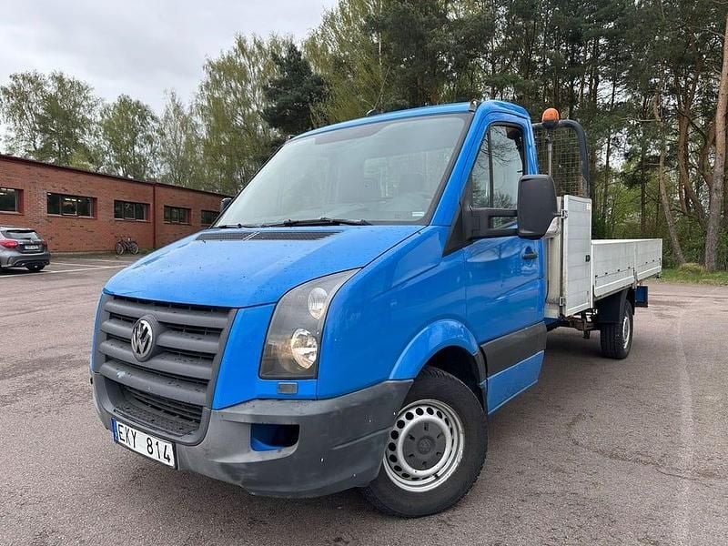 Mörkblå (blå) Begagnad 2008 VW Crafter Van | 129 000 kr (Dyr) - Bild 1/4