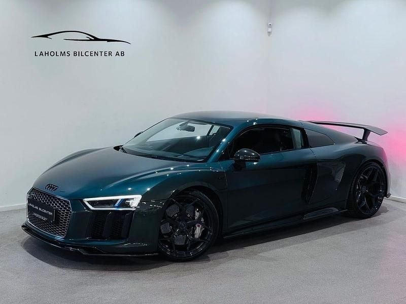Grå Begagnad 2016 Audi R8 Coupé Sport Sportkupé | 1 499 900 kr - Bild 1/4