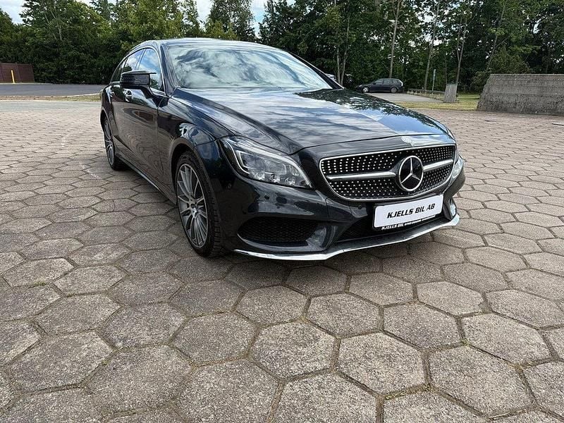 Svart Begagnad 2017 Mercedes CLS350 Shooting Brake AMG Kombi | 279 900 kr (Bra pris) - Bild 1/4