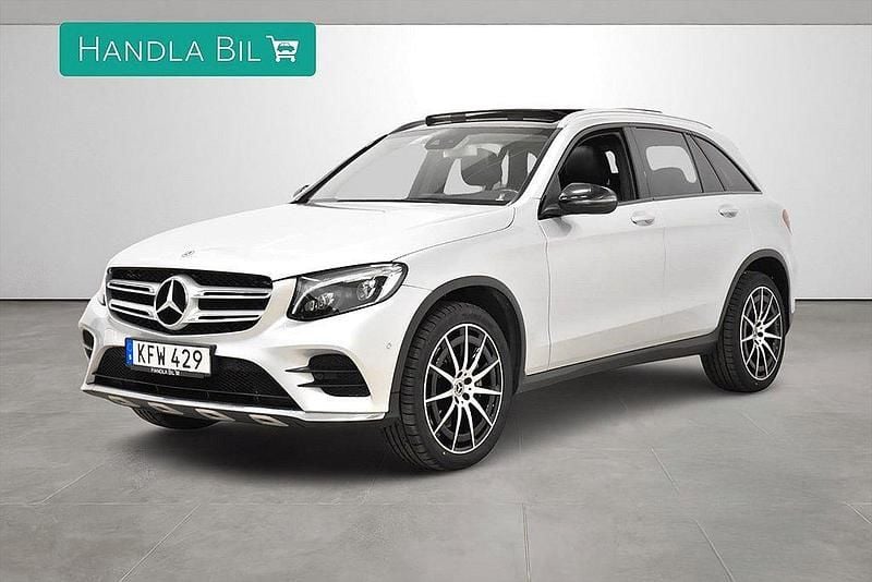 Silver Begagnad 2017 Mercedes GLC220 AMG SUV | 299 900 kr (Lite dyr) - Bild 1/4