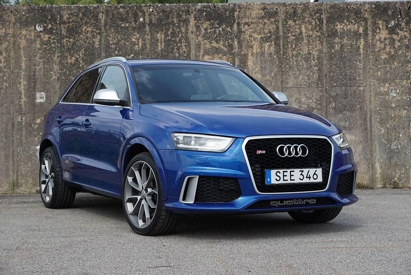 Blå Begagnad 2014 Audi RS Q3 SUV | 269 900 kr - Bild 1/4
