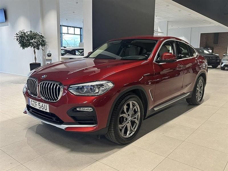Röd Begagnad 2019 BMW X4 xLine SUV | 389 800 kr (Bra pris) - Bild 1/4