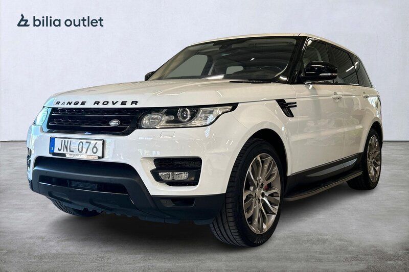 Vit Begagnad 2015 Land Rover Range Rover Sport HSE Dynamic SUV | 319 900 kr (Marknadspris) - Bild 1/4