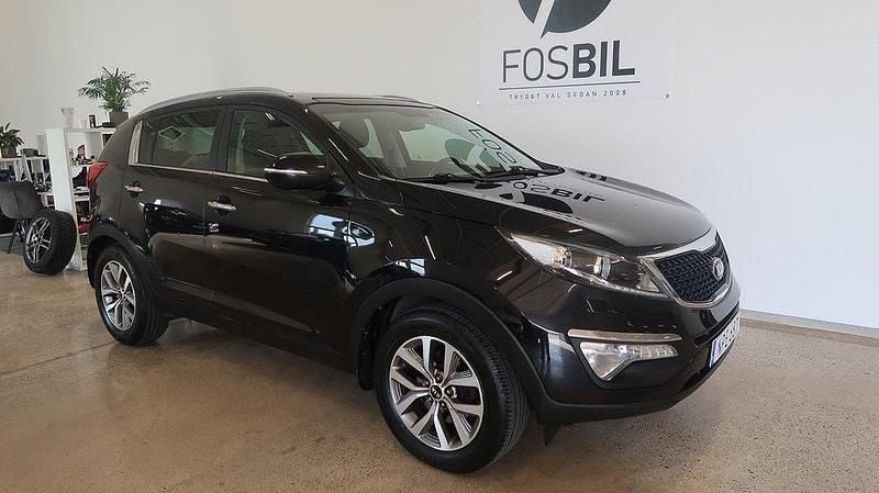 Svart Begagnad 2014 Kia Sportage SUV | 109 900 kr (Marknadspris) - Bild 1/3