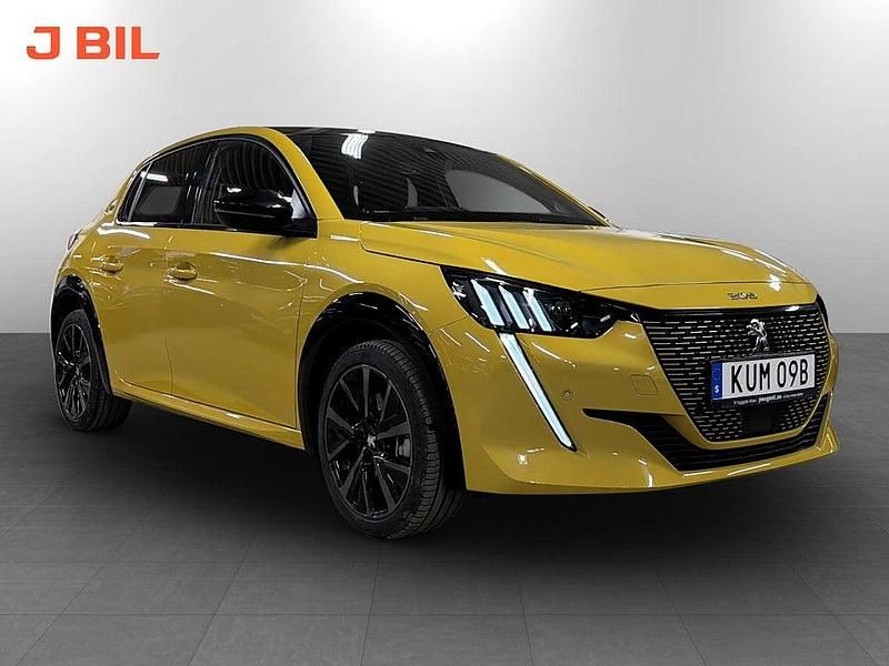 Gul Begagnad 2022 Peugeot e-208 GTi Halvkombi | 224 900 kr (Marknadspris) - Bild 1/3