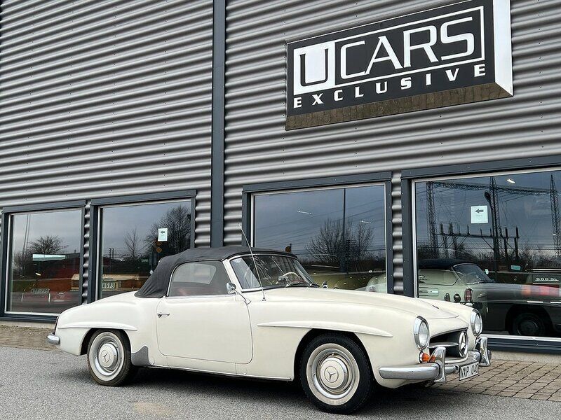 Vit Begagnad 1961 Mercedes 190 Cab | 899 800 kr - Bild 1/4