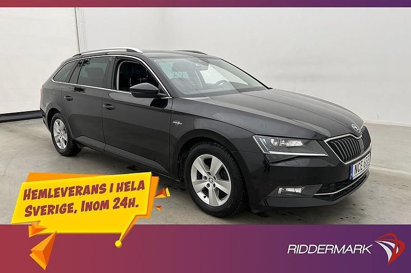 Begagnad Skoda Superb LAURIN & KLEMENT 190 HK (139 kW) 2016 Svart Kombi