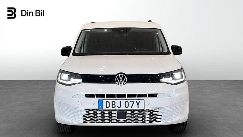 Ny VW Caddy Maxi 122 HK (89 kW) 2025 Vit Minibuss