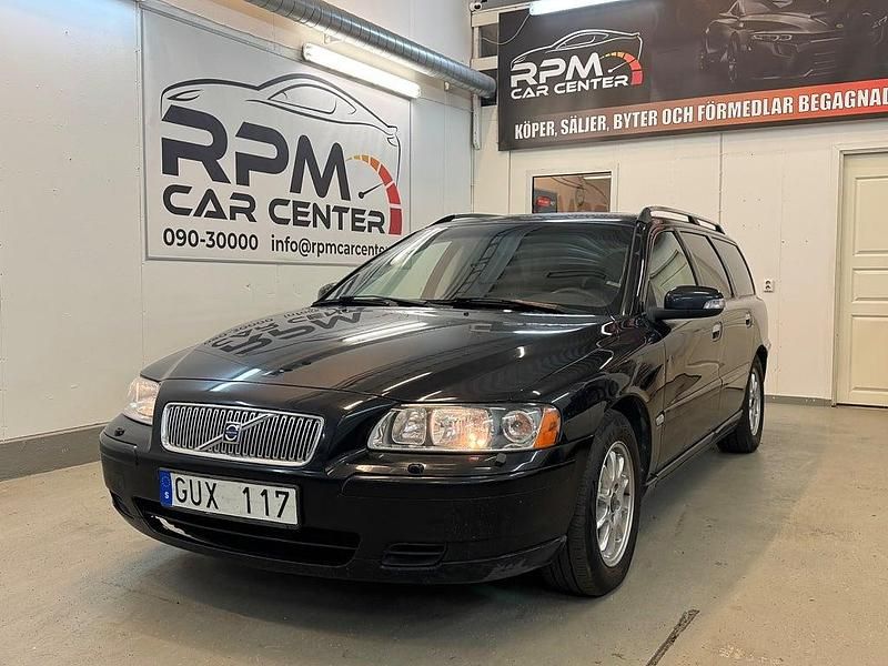 Svart Begagnad 2007 Volvo V70 Kinetic Kombi | 34 900 kr (Marknadspris) - Bild 1/4