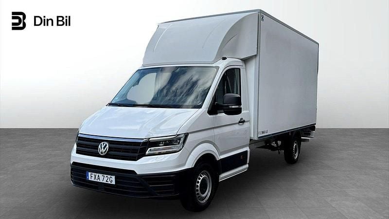 Vit (candyvit) Begagnad 2023 VW Crafter Van | 519 000 kr (Dyr) - Bild 1/4