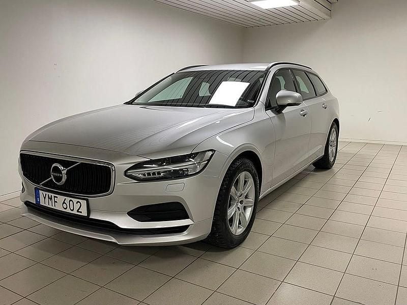 Silver Begagnad 2017 Volvo V90 Business Edition Kombi | 179 000 kr (Marknadspris) - Bild 1/4