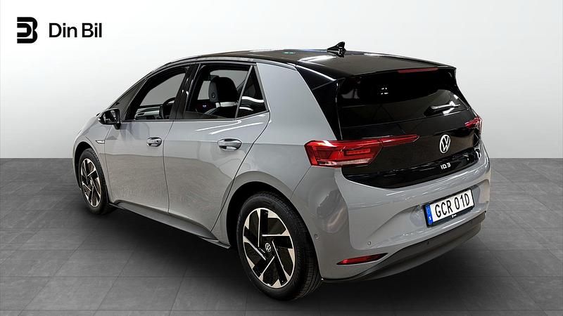 Begagnad VW ID.3 Pro 150 kW (204 HK) 2023 Grå Halvkombi