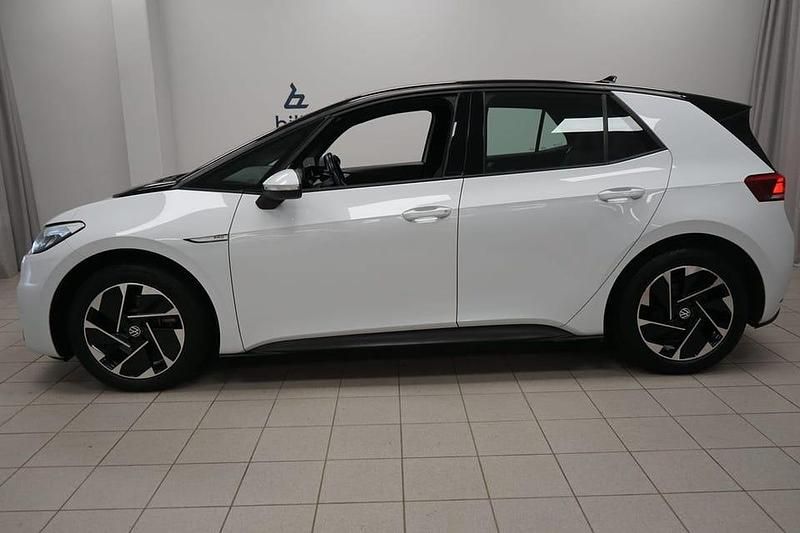 Begagnad VW ID.3 Pro Performance 152 kW (207 HK) 2021 Vit Halvkombi