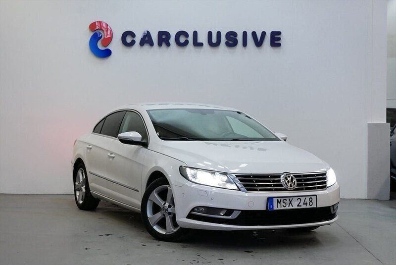 Vit Begagnad 2012 VW CC Sedan | 99 900 kr - Bild 1/4