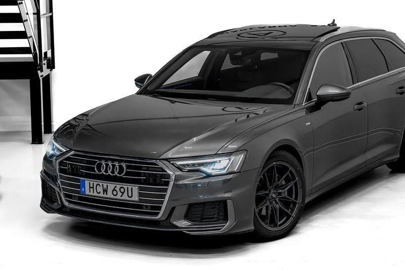 Begagnad Audi A6 S-Line 204 HK (150 kW) 2021 Grå Kombi