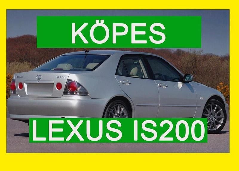 Begagnad 2005 Lexus IS200 Sedan | 35 000 kr - Bild 1/1
