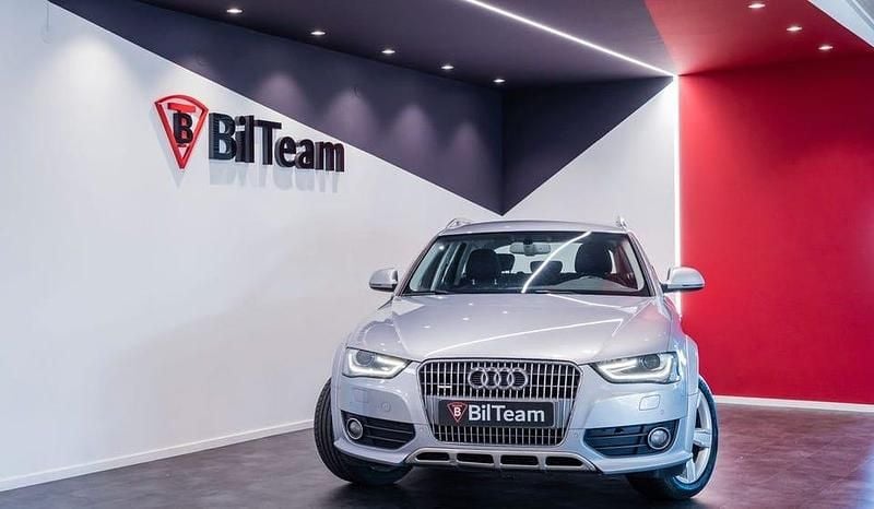 Begagnad Audi A4 Allroad Sport 191 HK (140 kW) 2015 Silver Kombi