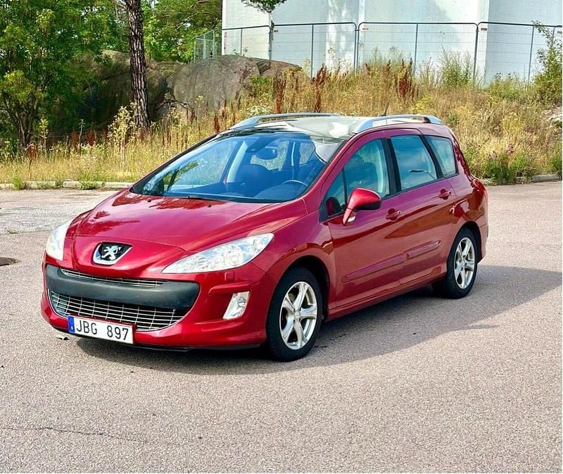 Röd Begagnad 2009 Peugeot 308 Kombi | 27 000 kr (Superpris) - Bild 1/4