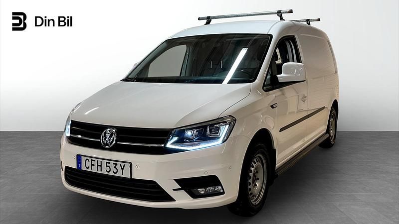 Candyvit Begagnad 2020 VW Caddy Maxi Minibuss | 224 900 kr (Marknadspris) - Bild 1/4