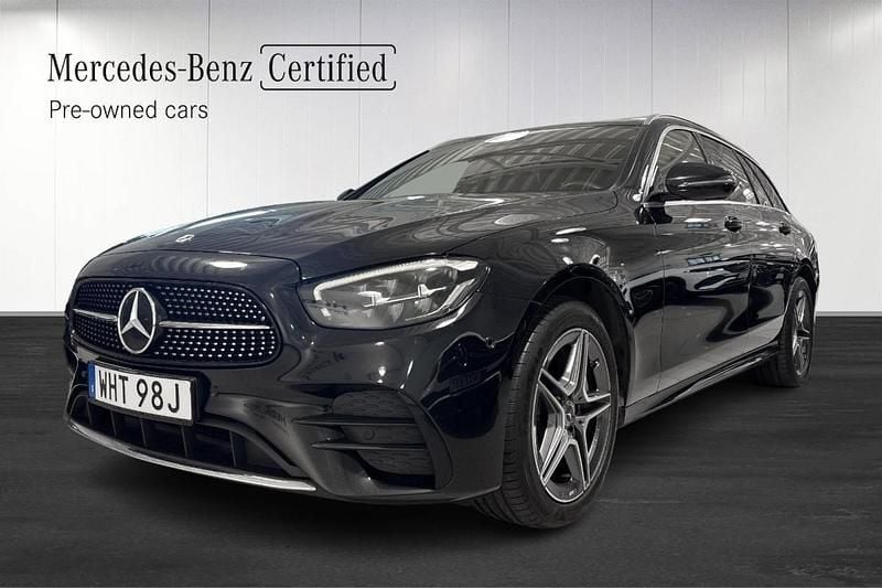 Svart Begagnad 2022 Mercedes E300 Kombi | 419 900 kr (Lite dyr) - Bild 1/4