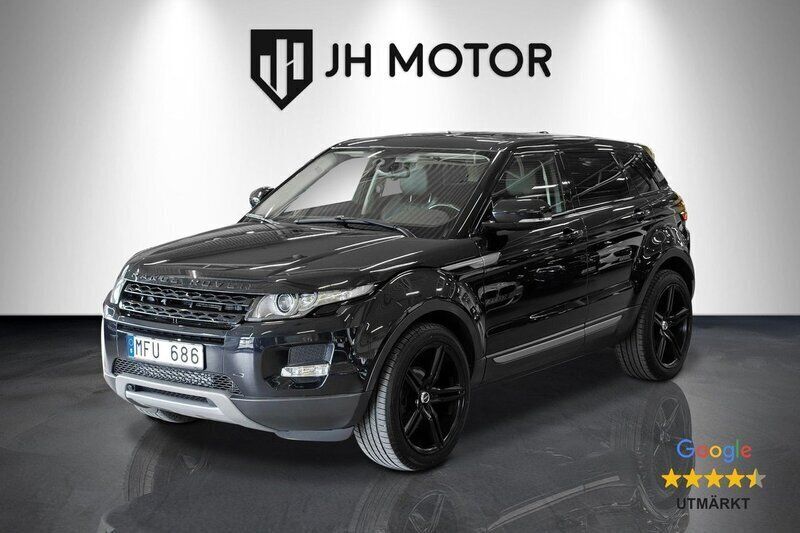Svart Begagnad 2011 Land Rover Range Rover evoque Pure SUV | 149 900 kr (Marknadspris) - Bild 1/4