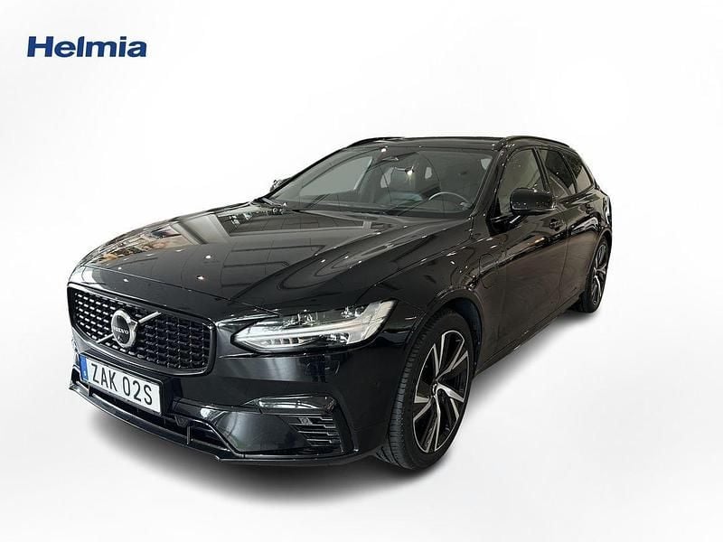 Svart Begagnad 2022 Volvo V90 R-Design Kombi | 469 000 kr (Marknadspris) - Bild 1/4