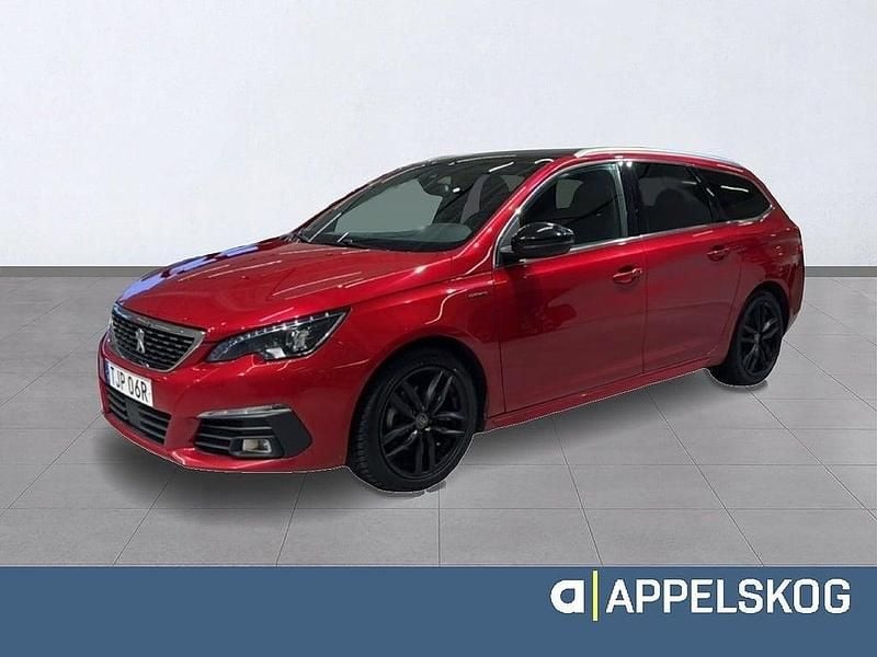 Röd Begagnad 2019 Peugeot 308 GT-line Kombi | 157 900 kr (Marknadspris) - Bild 1/4