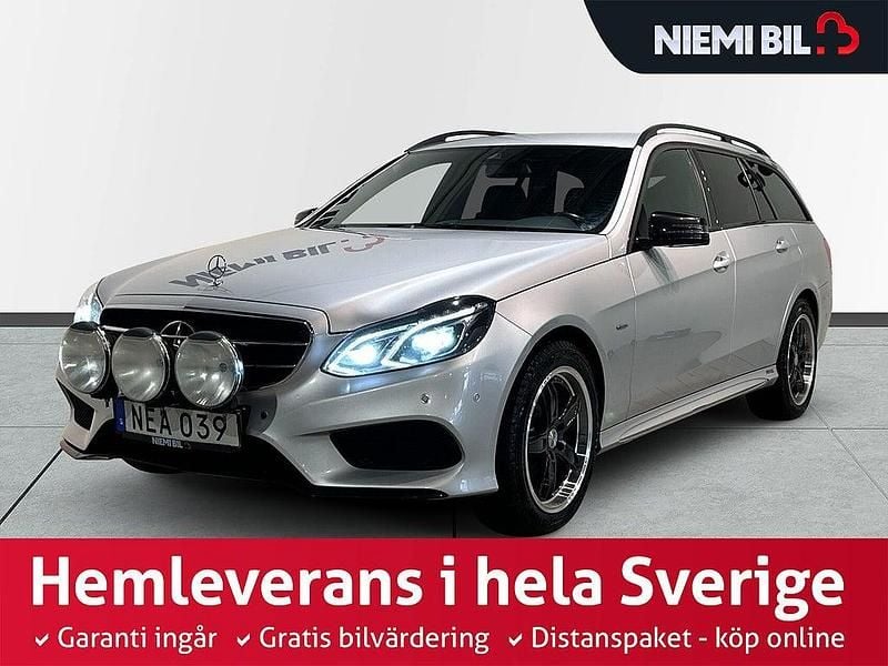 Begagnad Mercedes E220 AMG 170 HK (125 kW) 2016 Silver Kombi