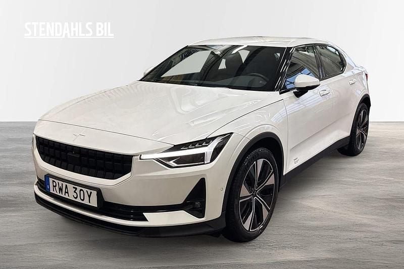 Vit Begagnad 2023 Polestar 2 Long Range Single Motor Halvkombi | 359 000 kr (Marknadspris) - Bild 1/4