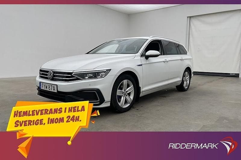 Begagnad VW Passat GTE 218 HK (160 kW) 2021 Vit Kombi