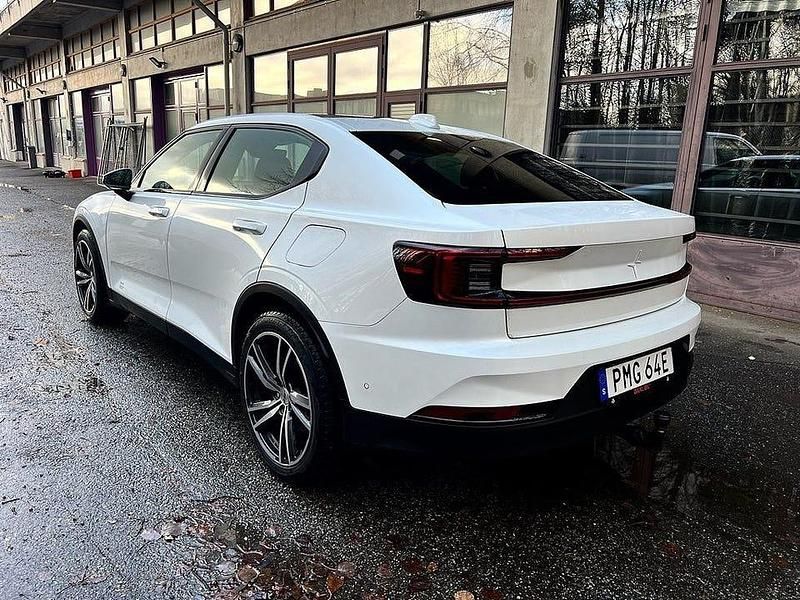Begagnad Polestar 2 Long Range Dual motor 300 kW (408 HK) 2021 Vit Halvkombi